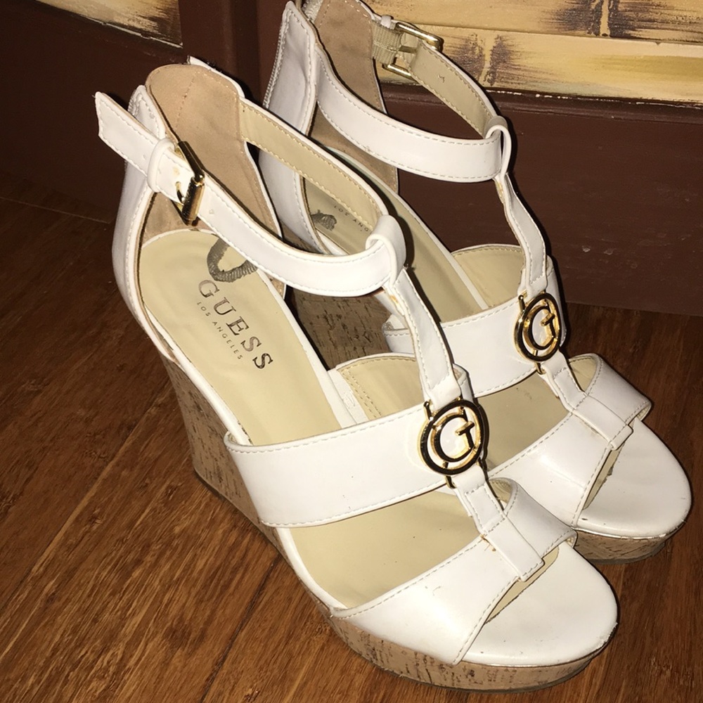 White Guess Shoes